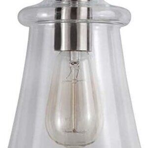 Park Harbor PHPL5481BN Milford 6-in Wide Single Light Mini Pendant